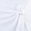 2Pcs Beach Sarongs Sunscreen Polyester Fiber Soft Beach Cover Up Skirt Bikini Wrap Black White