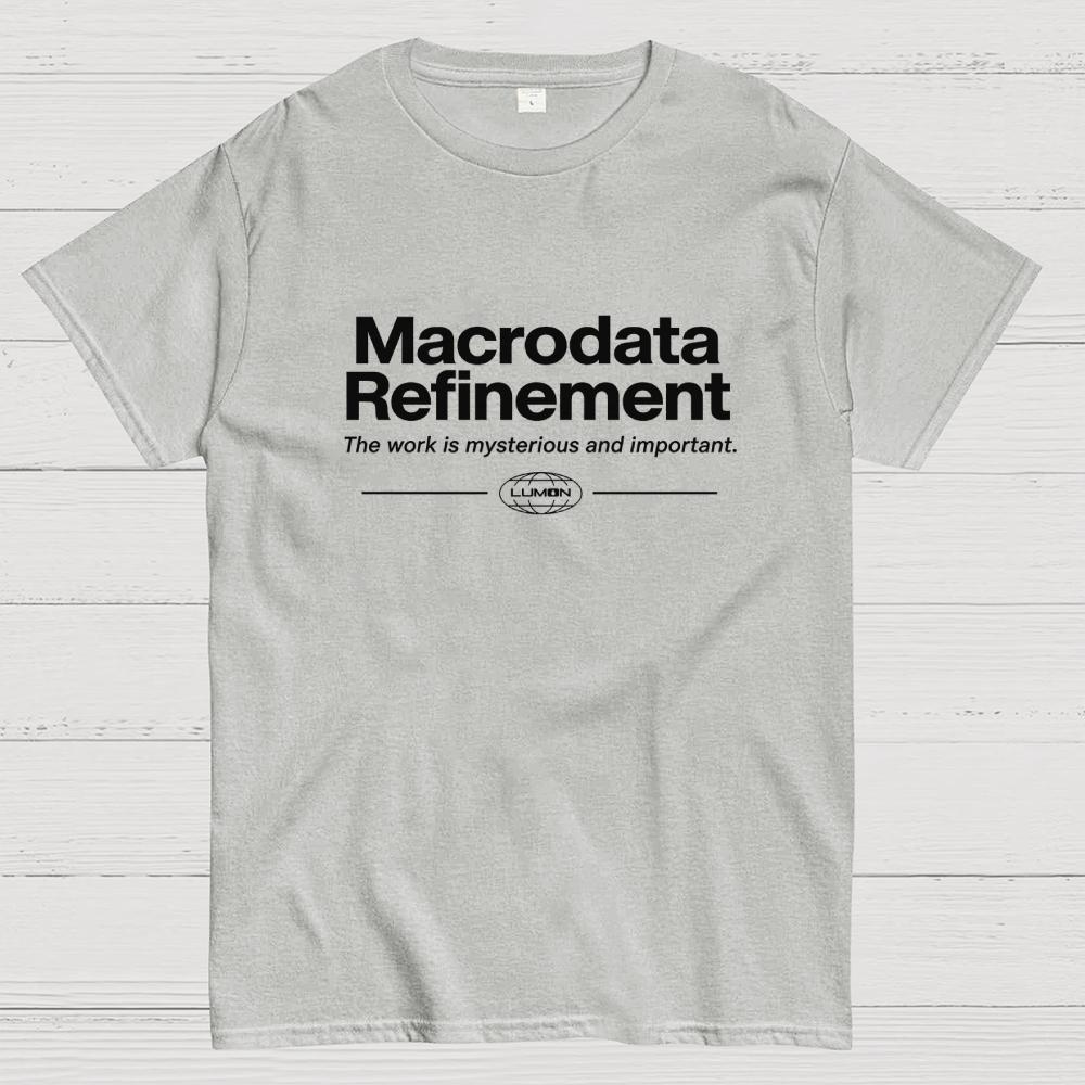 Macrodata Refinement Cotton Summer Casual Cool Loose T-Shirt