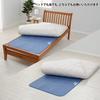 Nishikawa [Nishikawa] Sleep Dry! Easy To Use Bedding Dehumidifying Sheet, Single, Blue. Special Silica Gel Absorbs Sweat and Moisture for a Dry, Comfo
