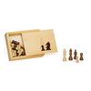 Dal Negro Chess Pieces 65 Mm Light Wood/brown 33-pieces