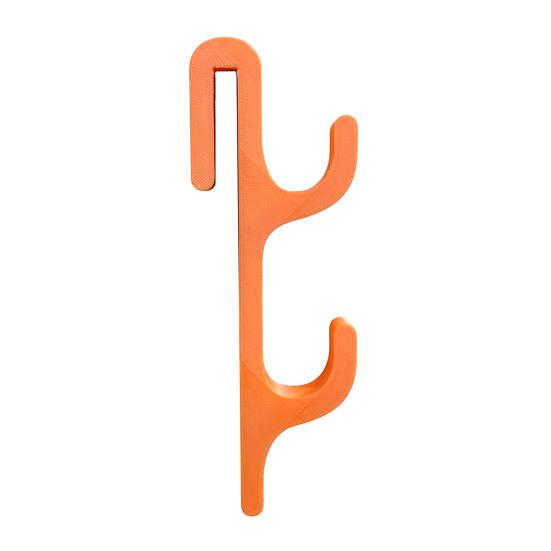 Háček na sprchové dveře Bez vrtání Ochrana proti poškrábání Univerzální velikost Věšák do vany Snadná instalace Koupelnový organizér