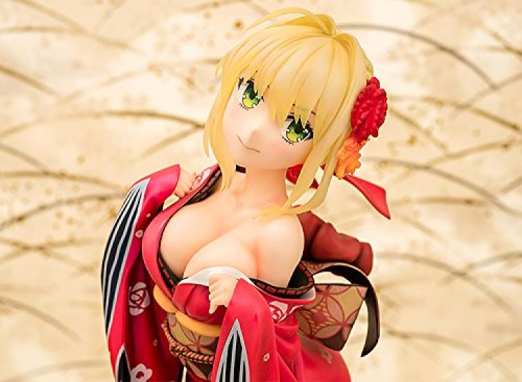 FateEXTELLA Nero Claudius Kimono Ver. 16 Scale ABS & PVC Pre-painted Figure