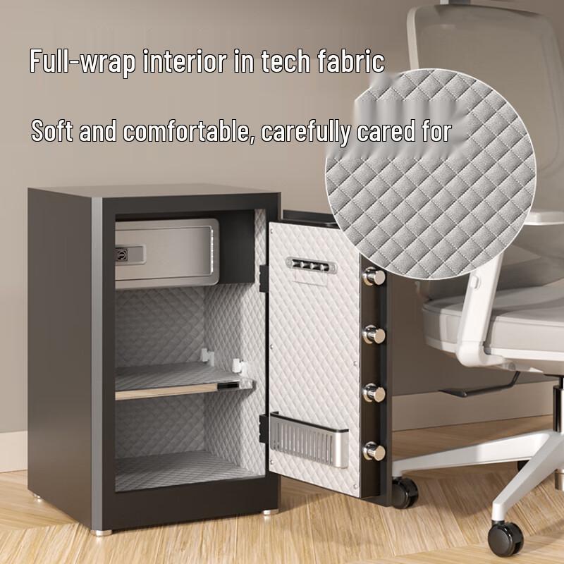 Deli AE138 H1500S Fingerprint Password Home Office Safe