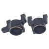 2Pcs/Set Black Brass C Hub Carriers for Axial SCX10 II AR44 1/10 RC Crawler Upgrade Parts