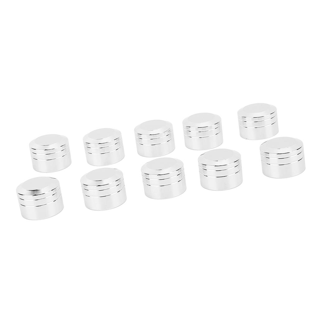 10 Stück Motorrad Zylinderkopfschraubenabdeckung Sicherer Schutz CNC Aluminium Universelle Passform Motor Schraubenaufsätze