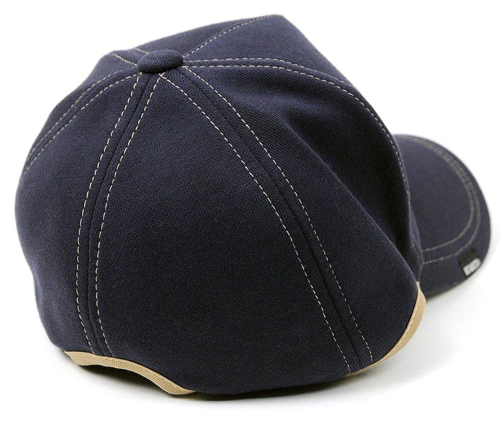 Hat Long Brim Round Sweat Cap Navy L XL [Big Watch] CPR-06N Men's