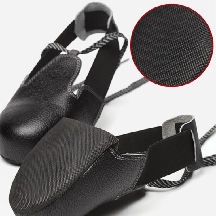 Cubrezapatos de Seguridad con Correa Ajustable, Punteras de Acero Antiaplastastamiento, Cubrezapatos Protectores Antideslizantes para Hombres y Mujeres