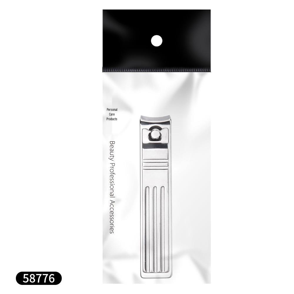 

Набор кусачек для ногтей с вертикальной зернистостью - Большие и маленькие (Чёрно-белый в пакетах)