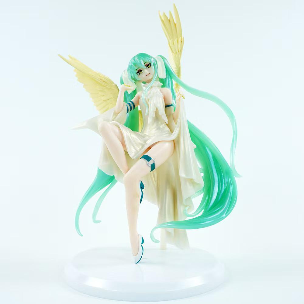 Miku Anime Figure Set: Light, Dark, Angel, Bishoujo Wings Editions