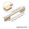 KAK Black Cabinet Handles Solid Aluminum Alloy American Style Kitchen Cupboard Pulls Drawer Knobs Furniture Handle Hardware