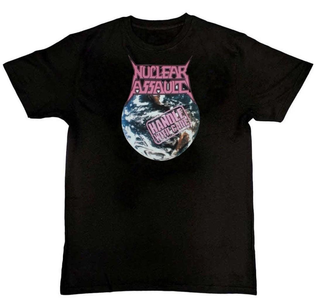 Nuclear Assault Handle With Care Unisex Graphic Mens T-Shirt S M L XL 2 3 4 XL XXL