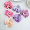 Butterfly Orchid Artificial Flowers Hot Sale Items Festival Wedding Bridal Accessories Headwear Air Clips Diy Gift Box Scrapbook