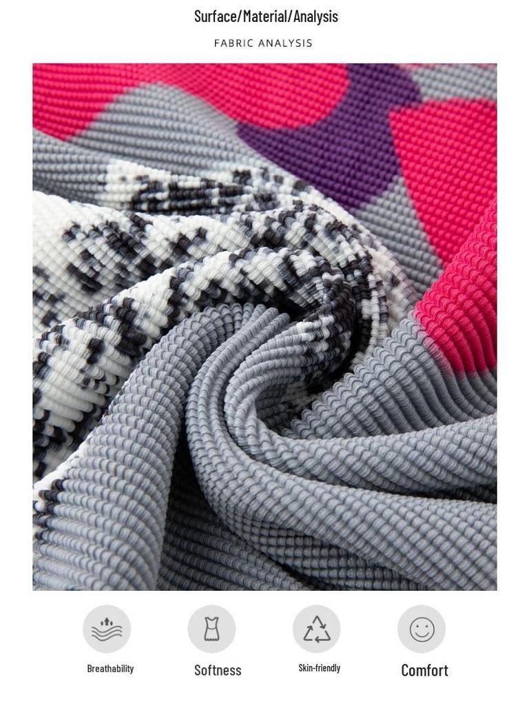 Miyake Frühling Leichte Falten Langarm Hoher Kragen Schmal Geschnittenes Oberteil