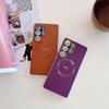 DEKKER For Samsung Galaxy S25 Ultra Magnetic Case PU + TPU Phone Back Cover