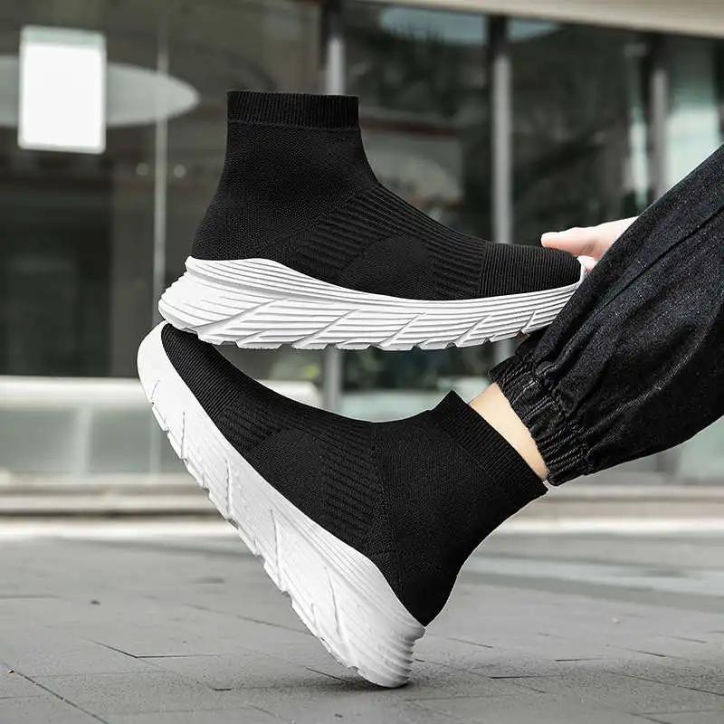 Fashion Without Laces Black Boots For Lady Loafers Pretty Shoes Women Sneakers 46 Sport Loafer'lar Tines Leisure Losfers Outings
