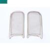 Dustproof Speaker Covers for 2025 Aion V Tyrannosaurus Rex Front Door Panels - Silver Stainless Steel Interior Modifications