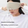 Breathable Sleeping Eye Mask No Pressure Portable Blackout Eyeshade for Travel Office Naps