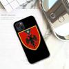 RUICHI Albania Flag Phone Case For iPhone 11 12 Mini 13 Pro XS Max X 8 7 6s Plus 5 SE XR Shell