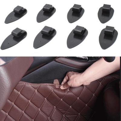 8Pcs Practical Clamps Auto Grips Car Clip Floor Mats Anti-Slip Carpet Fixing