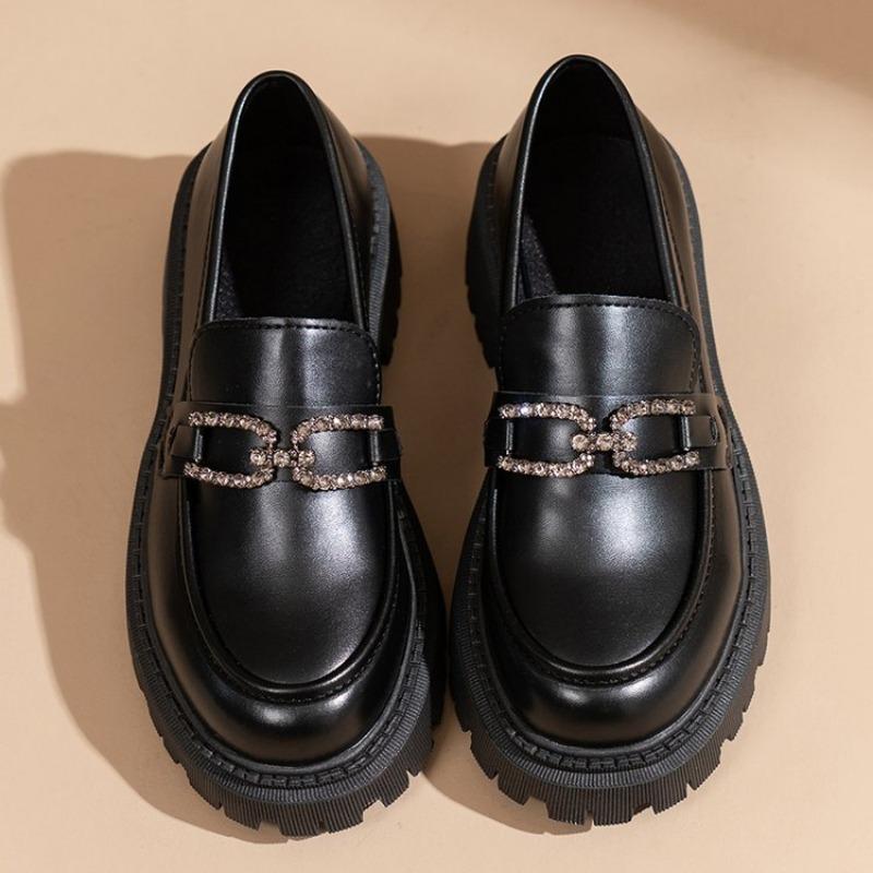 

Обувь Женские британские оксфорды с круглым носком, черные балетки, повседневные женские кроссовки, женская обувь, лоферы с 35