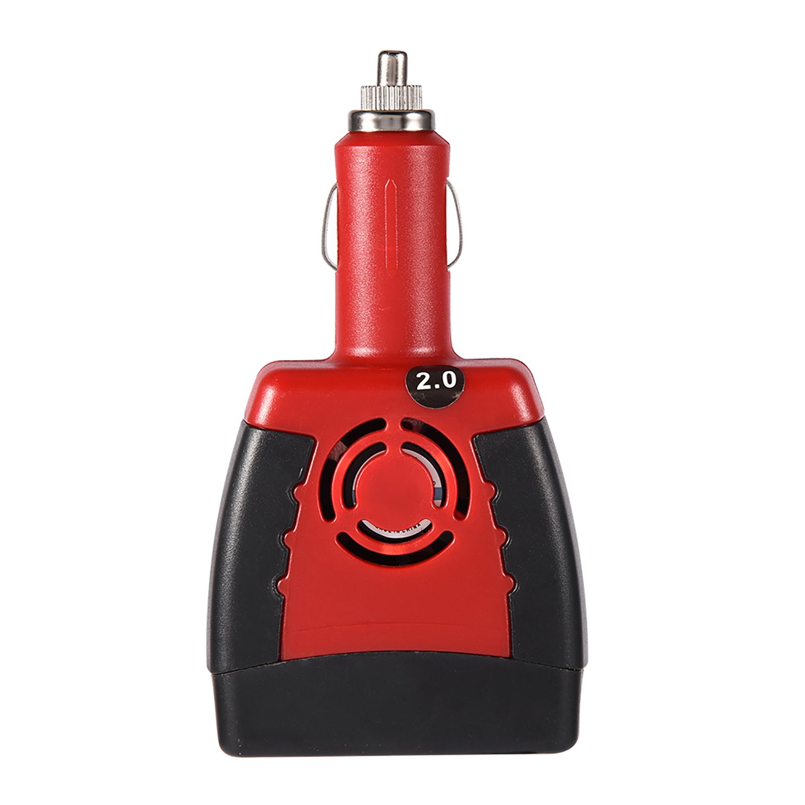 

USB 2.1A DC 12V в AC 220V 150W Автомобильный инвертор питания преобразователь зарядное устройство для мобильного ноутбука