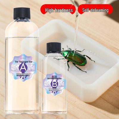 Epoxy Resin AB Glue - Crystal Hard Handmade Specimen & DIY Set