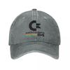 Cappellini da Baseball Vintage Commodore 64 Merch Per Unisex Cappelli Lavati Vintage C64 Retro SID Amiga Cappellino Cappello da Papà Regolabile