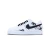 Court Vision 1 Low Top Skateboard Shoes Unisex Black White DH2987-101(Team256-)