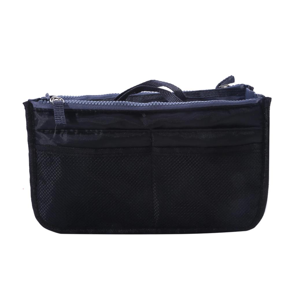 Multi Functional Large Capacity Makeup Bag Portable Double Zipper Toiletries Travel Storage Bag Mommy Bag Multi Pocket Cosmetic Tote
