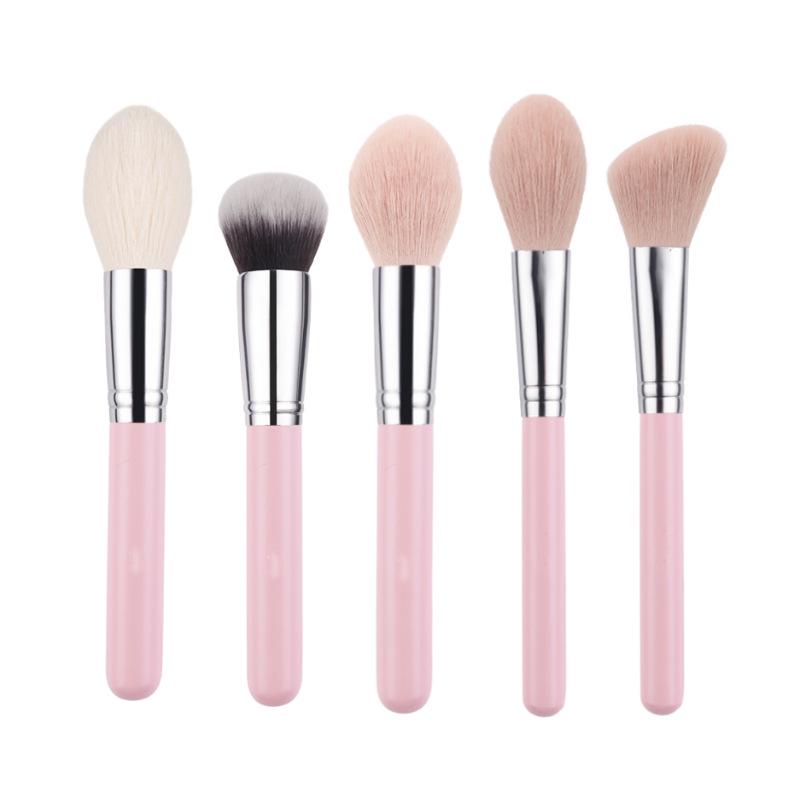 Portable Soft Hair Large Loose Powder & Blush Brush - Ideal for Foundation & Stippling