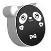 Wall Mounted Bathroom Soap Dish Cartoon Look Easy Installation Versatile Drainage Soap Storage Box for Home Black