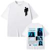Billie Eilish Hit Me Hard and Soft A Tour Camiseta 2026 Verão Nova Unissex Moda Feminina Algodão Camiseta Oversized Y2K