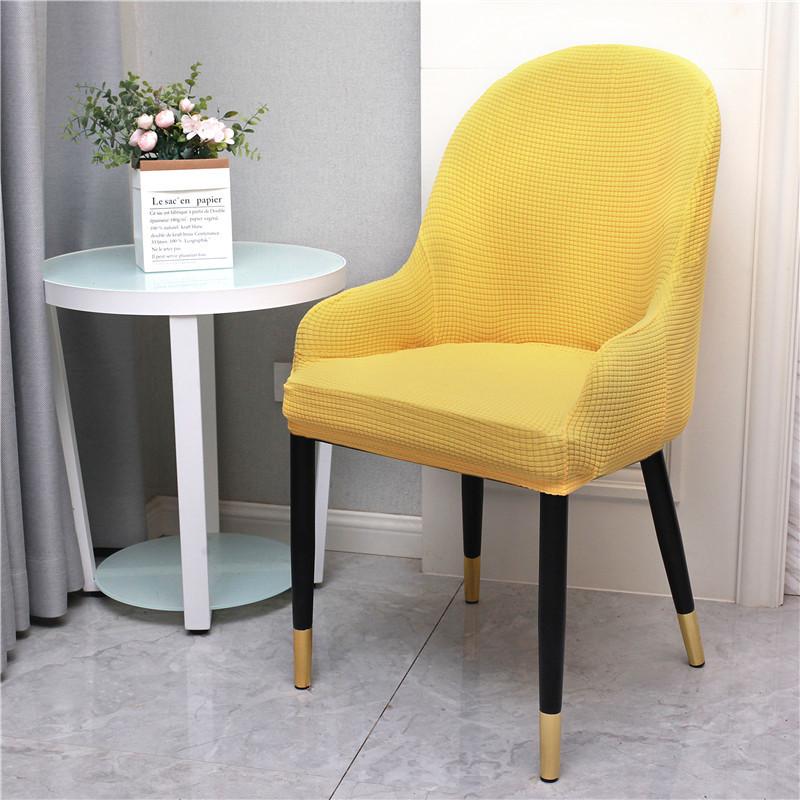 Elastic Curve European-style Chair Cover Hotel Hotel Hotel Chair Cover Dining Chair Wedding Banquet