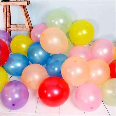 Chang Baosen 12-inch Pearlescent Latex Balloons (100-pack)