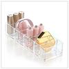 8 Slots Cosmetic Organizer Powder Storage Box Household Women Makeup Tool Case Cosmetic Storage