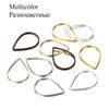 30Pcs/lot Waterdrop Teardrop Jump Rings For DIY Jewelry Making Findings Accessories Supplies Earring Hooks Necklaces Connectors