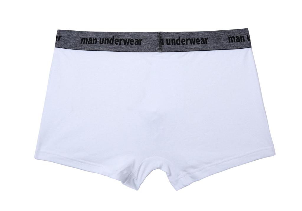 Men's Mid-Rise Pure Cotton Breathable Boxer Briefs - Youth Sports Trendy Style