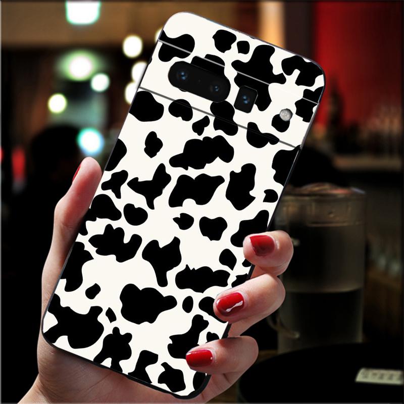 Cow Print Phone Case For Google Pixel 10 Pro 9 Pro XL 9A 8 7 6 Pro Pixel 8A 7A 6A Pixel 8 7 6 5