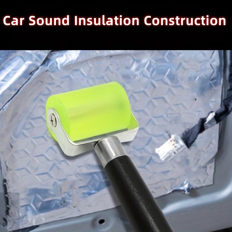 Car Audio Sound Insulation Roller, Car Audio Noise Reduction Application Wheels, Heat Dissipation Pad Wallpaper Smoothing Tool Seam Rolling Tools