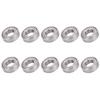 10Pcs Miniature Ball Bearings Stainless Steel High Speed Equipment Parts S6205ZZ 52x25x15mm