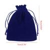 10 Pcs Velvets Drawstring Cloth Bag.Jewelry Storage Pouches Christmas Gift Bags Mini Dices Bags Gift Wrapping Pouch
