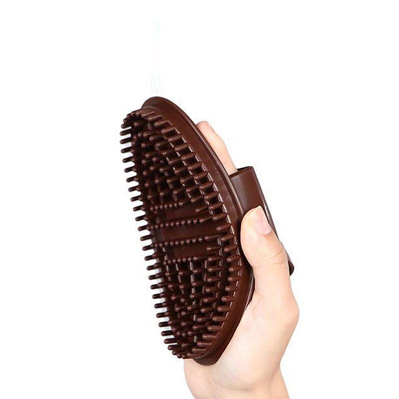 Set Of 2 Brown Massage Brushes For Body Meridian Weight Loss At Home Beauty Salon