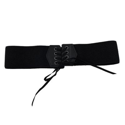 Elastic Corset LaceUp Tied Cincher Belt Corset Belt Elegant Underbust Corset WaistShaping Belt Female Girdle Waiststrap