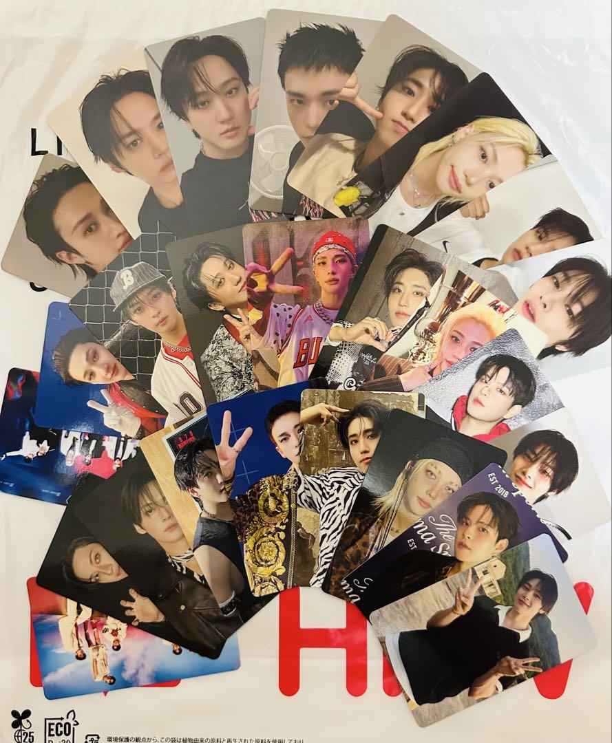 

[USED] Stray Kids SKZ HMV Lucky Drop Bonus Holo Trading Card Complete Set
