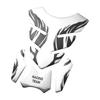 Safety Decoration 3D Tankpad Sticker Motorcycle Tank Pad Protector Flame Sticker Motorcycle Decal