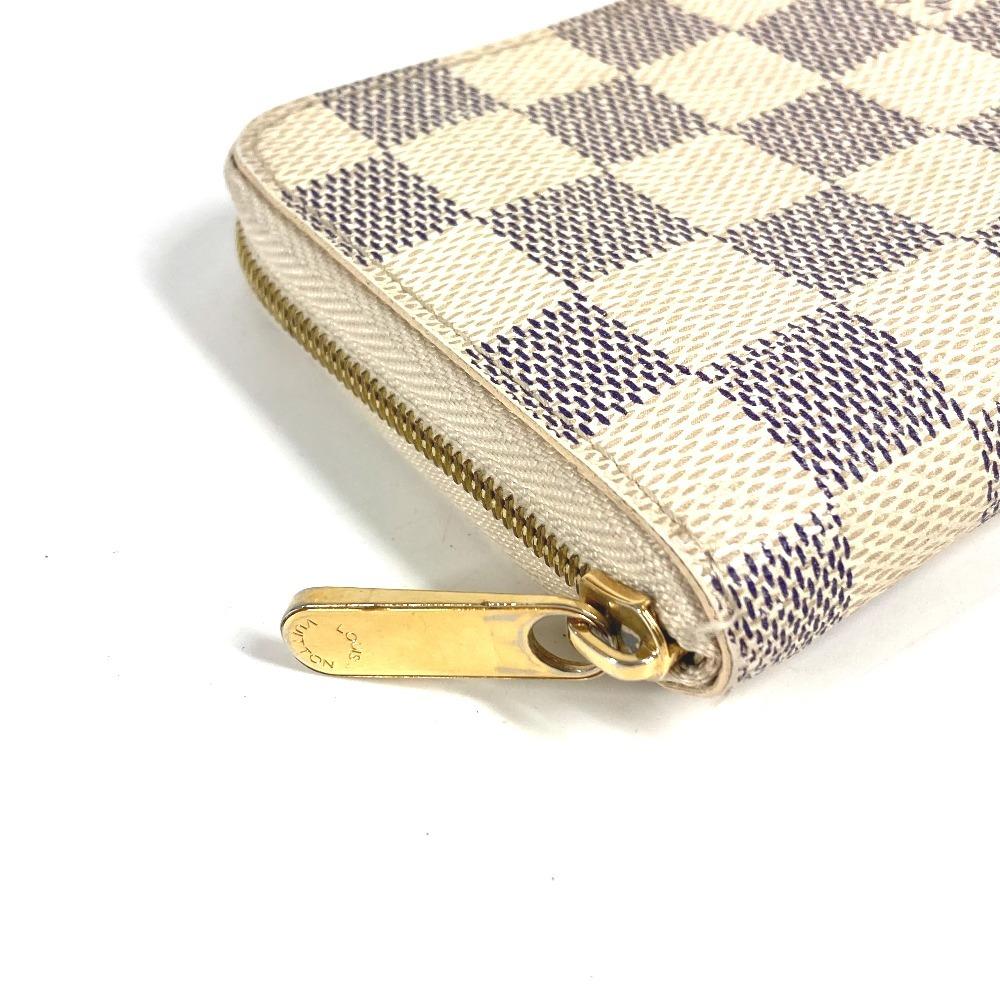 Louis Vuitton N63069 Damier Azur Zip-around Coin Purse Wallet