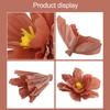 Customizable Pleated Flowers Multiple-Color Reusable