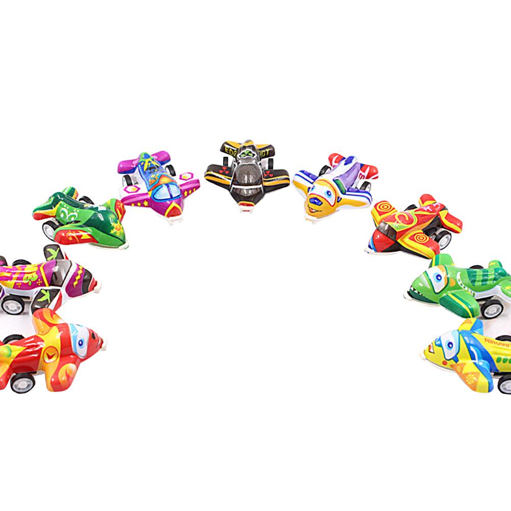 Children  Pull  Back  Small  Airplane  Toy Inertial Colourful Mini Airplane Model For Kids