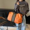 Men's and women's fitness large-capacity ethnic style hand-held travel bag dry and wet separation fashion portable commuter luggage bag