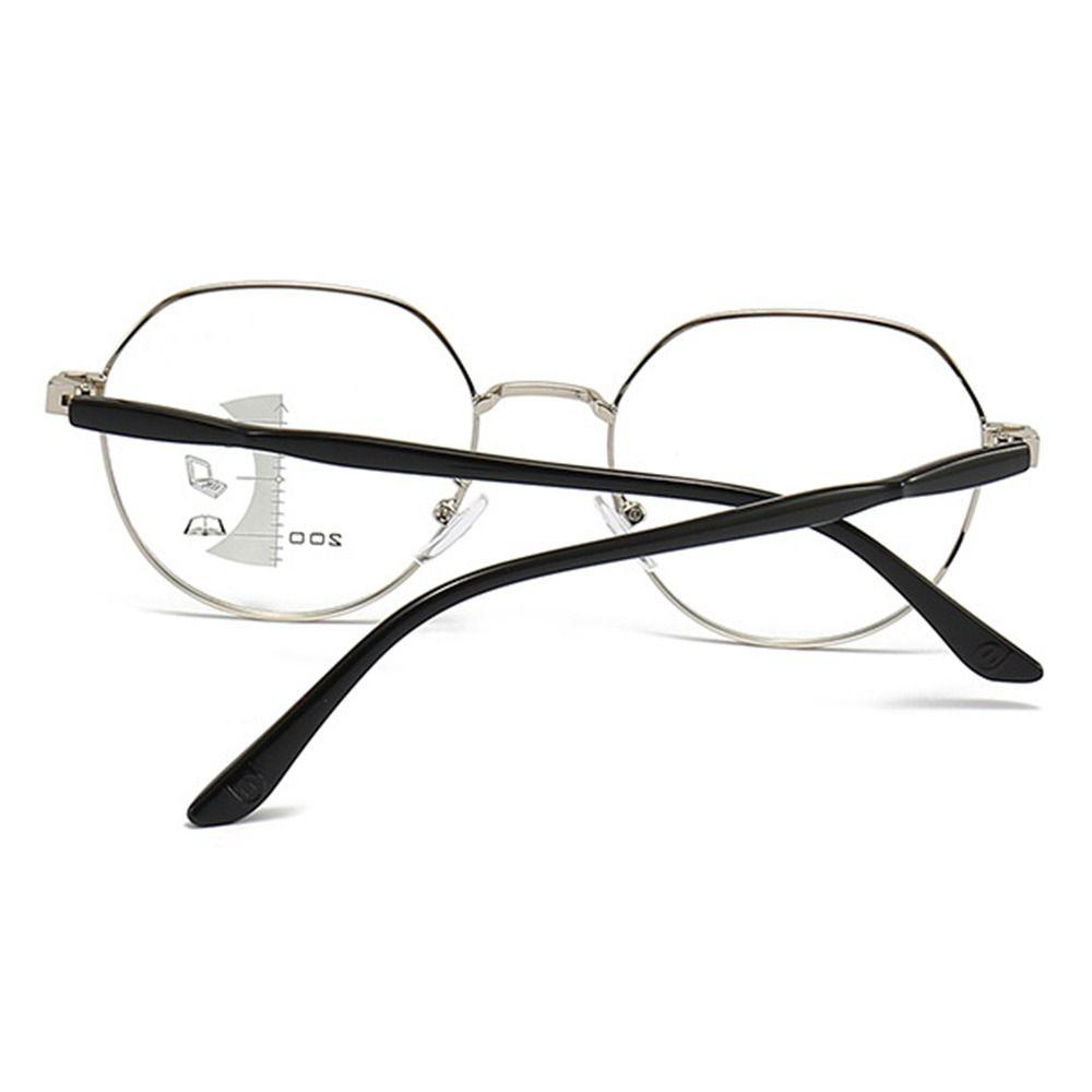 Progressive Multi-Focus Reading Glasses For Men Women Anti-Blue Light Near Far Presbyopia Eyeglasses Square Round Eyeglasses